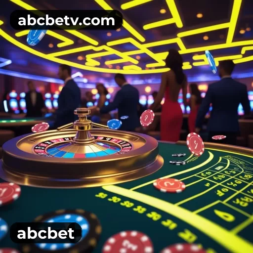 Tela de boas-vindas e lobby de jogos do aplicativo abcbet